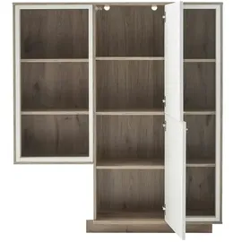 Uno Highboard Santerno ¦ holzfarben ¦ Maße (cm): B: 124 H: 140 T: 37.0