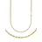 FIRETTI Collierkettchen Schmuck Geschenk Gold 333 oder 585 Singapurkette diamantiert Gelbgold