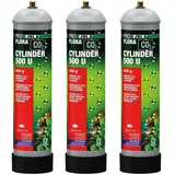 JBL ProFlora CO2 Druckflasche, Einweg, 1500g [3x 500g] (6445200)