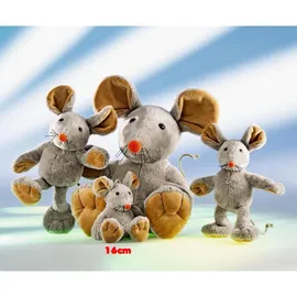 Schaffer Collection Kuscheltier Maus Eddi 16 cm Grau