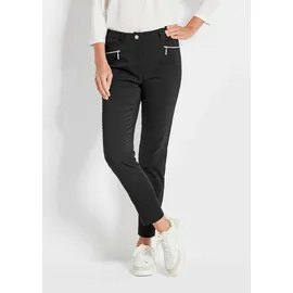 GOLDNER Lange Schlupfhose BELLA Regular Schwarz 19