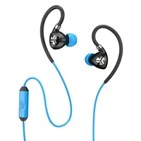 JLAB Fit Sport Fitness Earbuds, Blue