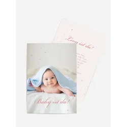 Dankeskarten Geburt selbst gestalten mit Spruch und Fotos im Onlinedesigner bei Meine-Kartenmanufaktur.de