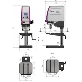 Optimum Tischbohrmaschine DX 17V