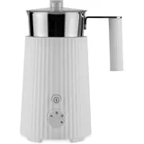 Alessi Plissé Milchaufschäumer weiß