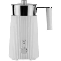 Alessi Plissé Milchaufschäumer weiß