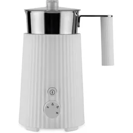 Alessi Plissé Milchaufschäumer weiß