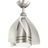 Elstead Lighting Terna 38 cm Deckenventilator Champagner
