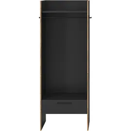 Home Affaire MUSTA Dielenschrank 70x37x190 grau