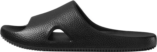 PUXI Slides aus Litschiholz, Perlenschwarz, Größe 42-43, Unisex, minimalistisches Design, modisch