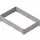 upyard Hochbeet Palettenrahmen 120 x 80 cm Grau