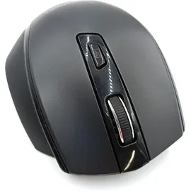 Amazon Basics Ergonomische kabellose USB Maus Schwarz