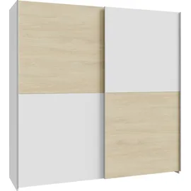 Forte Schwebetürenschrank OTTOs Choice 190,1 x 190,5 x 61,2 cm Weiß