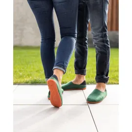 Gottstein Wool Slip-On Grün/Orange 43