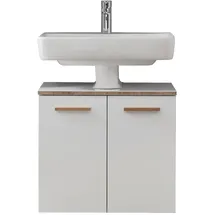 Pelipal Waschbeckenunterschrank 60 x 53 x 33 cm Weiß