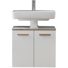 Pelipal Waschbeckenunterschrank 60 x 53 x 33 cm Weiß