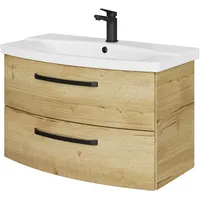 Saphir Waschtisch »Serie 4010 Keramik-Waschtisch mit Unterschrank, 84 cm