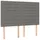 vidaXL Boxspringbett 140 x 200 cm Dunkelgrau