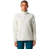 The North Face Glacier Fleece Mit Halbem Reißverschluss - White Dune - S