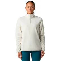 The North Face Glacier Fleece Mit Halbem Reißverschluss - White Dune - S