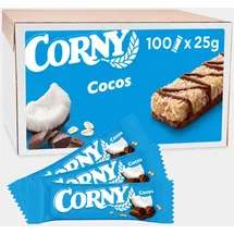 CORNY Classic Cocos Müsliriegel 100 Riegel, 100 St.
