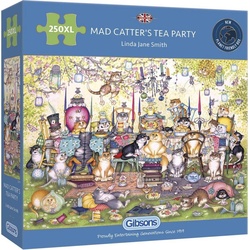 Gibsons G2717 Puzzle 250XL pcs. Mad Catter's Tea Party