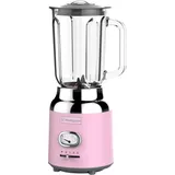 Westinghouse Retro Blender - Smoothie Maker - Rosa - 1.5 Liter - 600W - Rosa