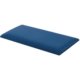 neu.haus Carpino Wandkissen 60 x 30 cm Navyblau