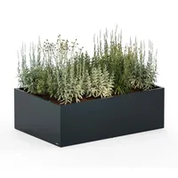 Herstera Garden Cube Low XL Plus 150 x 100 x 50 cm Anthrazit