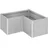 Belvedere Mini L100 102 x 102 x 45 cm silber-metallic