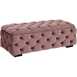 Home Affaire Polsterhocker KALINA 120 x 45 x 55 cm Rosa