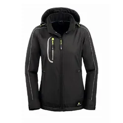 Damen Softshelljacke "MARYLAND" schwarz - 42 - schwarz