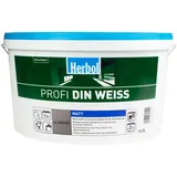 Herbol Profi DIN Weiß matt 12,5 l