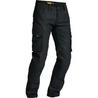 Lindstrands Luvos Cargo Motorrad Textilhose, schwarz, 54
