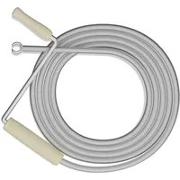 Relaxdays Rohrreinigungsspirale 3 m Silber