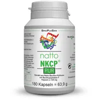 sinoplasan gmbh Natto Nkcp Pur 125 mg Kapseln 180 St.