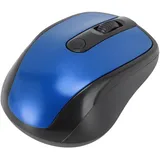 Ergonomische Maus, Kabellos, 2,4 G Kabellose Computermaus, Tragbare Optische Computermaus, Vertikale Maus für Desktop, Laptop, Computer (Blue)
