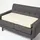 Homescapes Sitzkissen-Bezug, für Sofa-Auflage 100/50/10 cm, Baumwolle