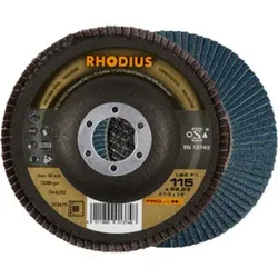 RHODIUS PROline LSZ F1 Fächerschleifscheibe 115 x 22,23 mm K80