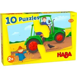 HABA - 10 Puzzles - Auf dem Bauernhof