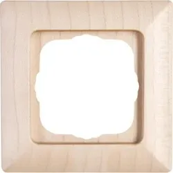 Kopp 306539062 MILANO - Abdeckrahmen 1-fach, Farbe: ahorn