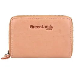 Greenland Nature Kreditkartenetui RFID Leder 10,5 cm flamingo