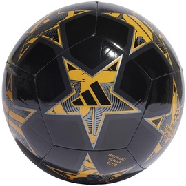 adidas Unisex Ball (Machine-Stitched) UCL Rm CLB, Black/Preloved Yellow/Carbon, IA1018, 5