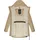 Ragwear Wintermantel "Elsien", Damen, Gr. XL (42), grau (taupe), Obermaterial: 100% Polyester. Innenfutter: 100% Polyester. Wattierung: 100% Polyester, tailliert ca.