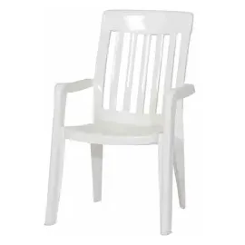 Sieger Palma Stapelsessel 65 x 59 x 92 cm weiß