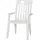 Sieger Palma Stapelsessel 65 x 59 x 92 cm weiß