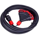 MRS Verlängerungskabel Starkstromkabel H07RN-F 16A 230V Schuko 3x2,5 IP54 IP44 (16A/3x16A 50m 613250)