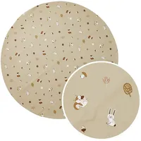 Meyco Hochstuhl-Bodenmatte Forest Animals sand