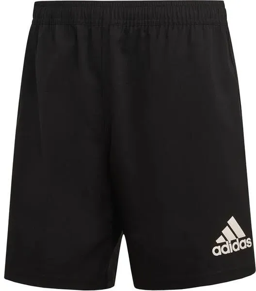 ADIDAS Herren Shorts 3-Streifen, BLACK/WHITE, XS