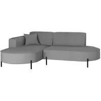 Kaiser möbel Ecksofa, Sofa L-Form Designer Modena Rein stoff
